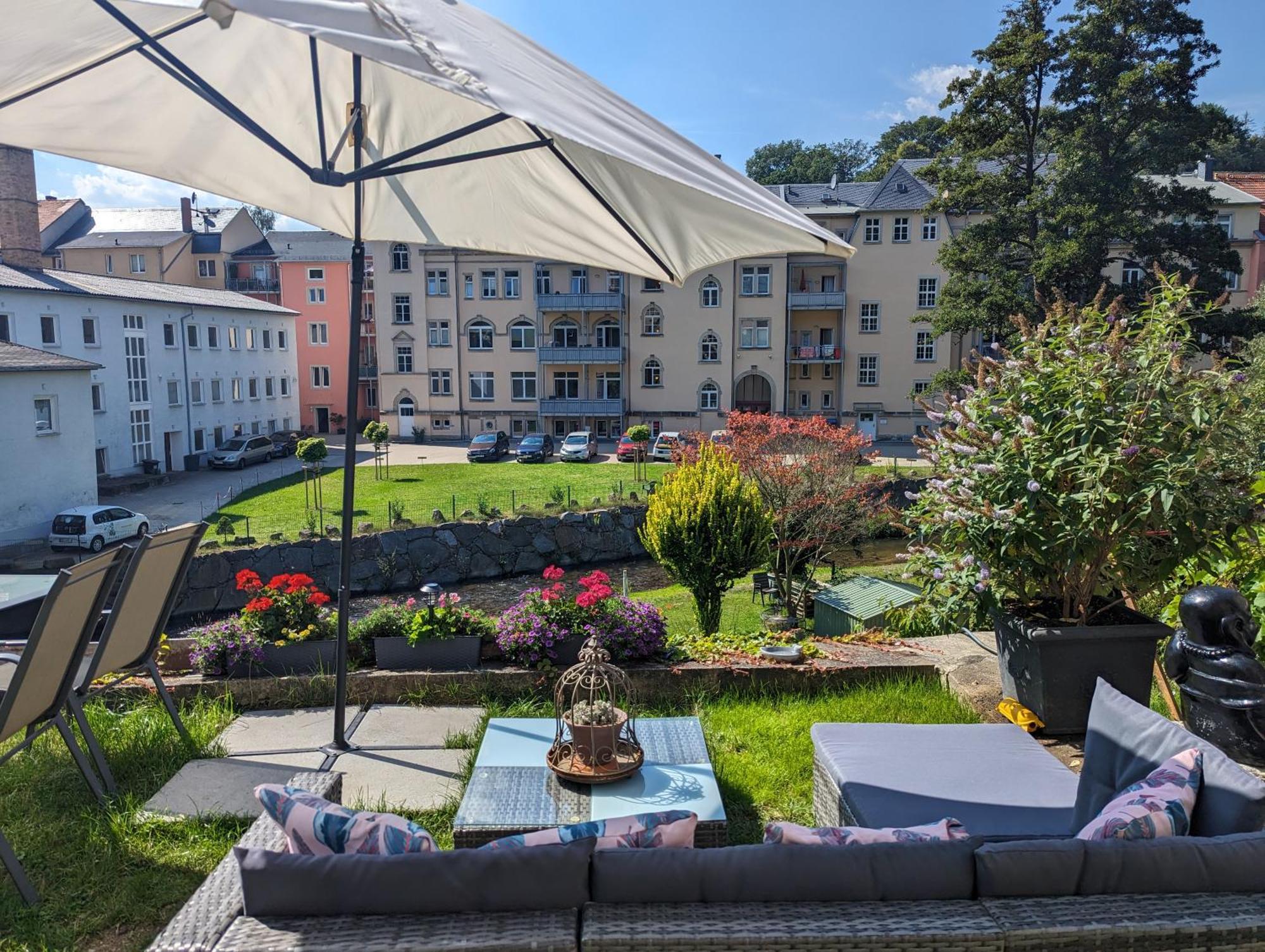 Uo2 - Urlaubsmagie - Garten, Whirlpool, Sauna Apartman Sebnitz Kültér fotó