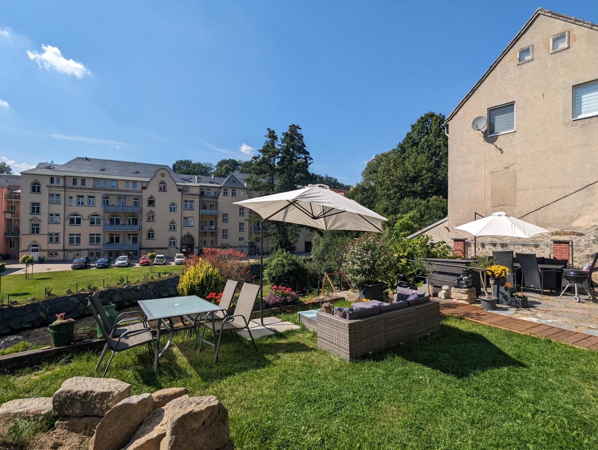 Uo2 - Urlaubsmagie - Garten, Whirlpool, Sauna Apartman Sebnitz Kültér fotó