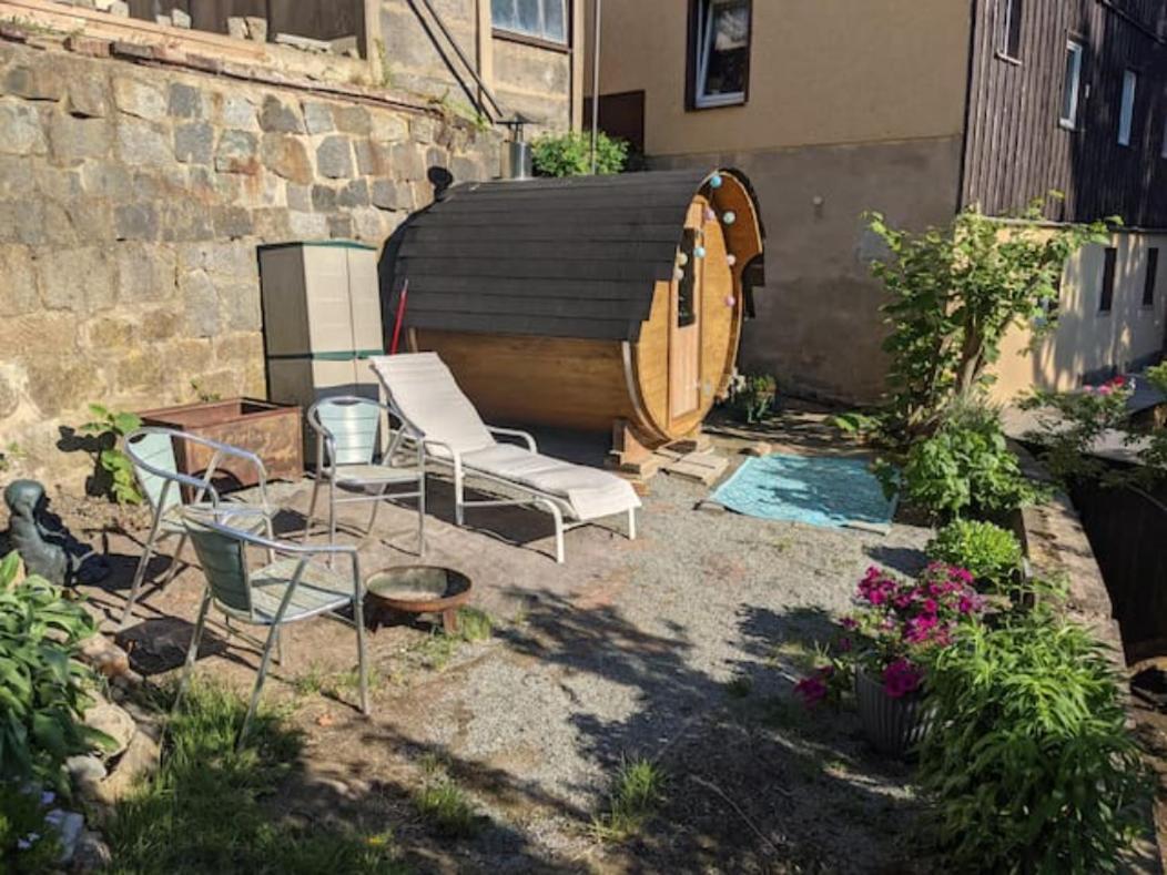 Uo2 - Urlaubsmagie - Garten, Whirlpool, Sauna Apartman Sebnitz Kültér fotó