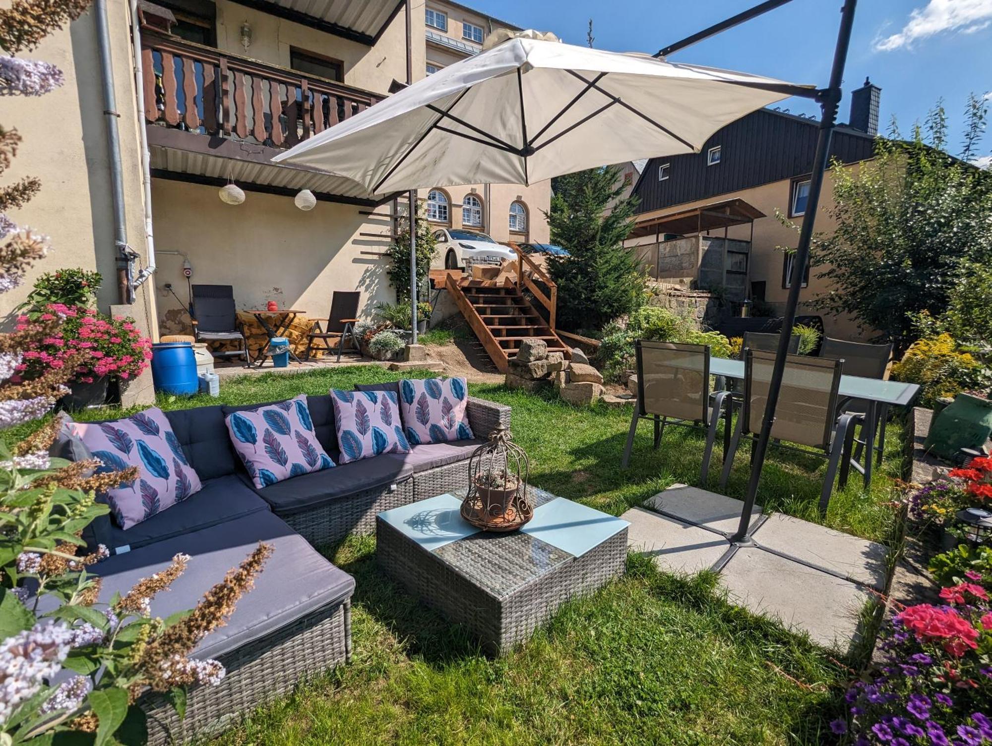 Uo2 - Urlaubsmagie - Garten, Whirlpool, Sauna Apartman Sebnitz Kültér fotó
