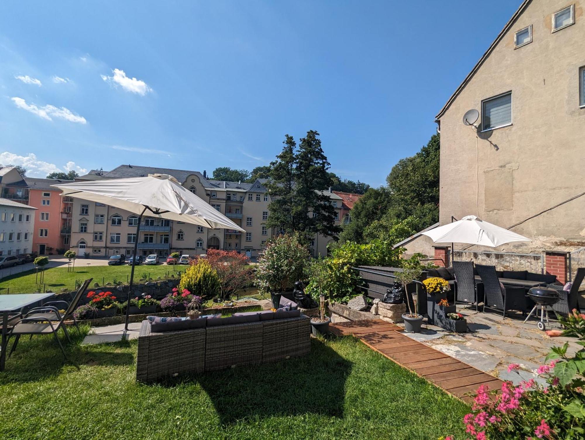 Uo2 - Urlaubsmagie - Garten, Whirlpool, Sauna Apartman Sebnitz Kültér fotó