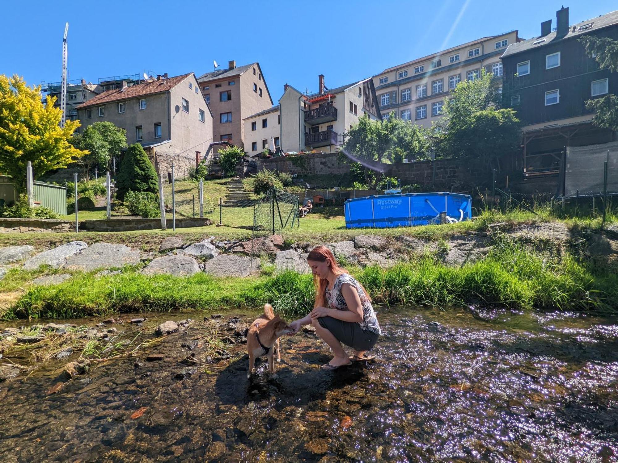 Uo2 - Urlaubsmagie - Garten, Whirlpool, Sauna Apartman Sebnitz Kültér fotó
