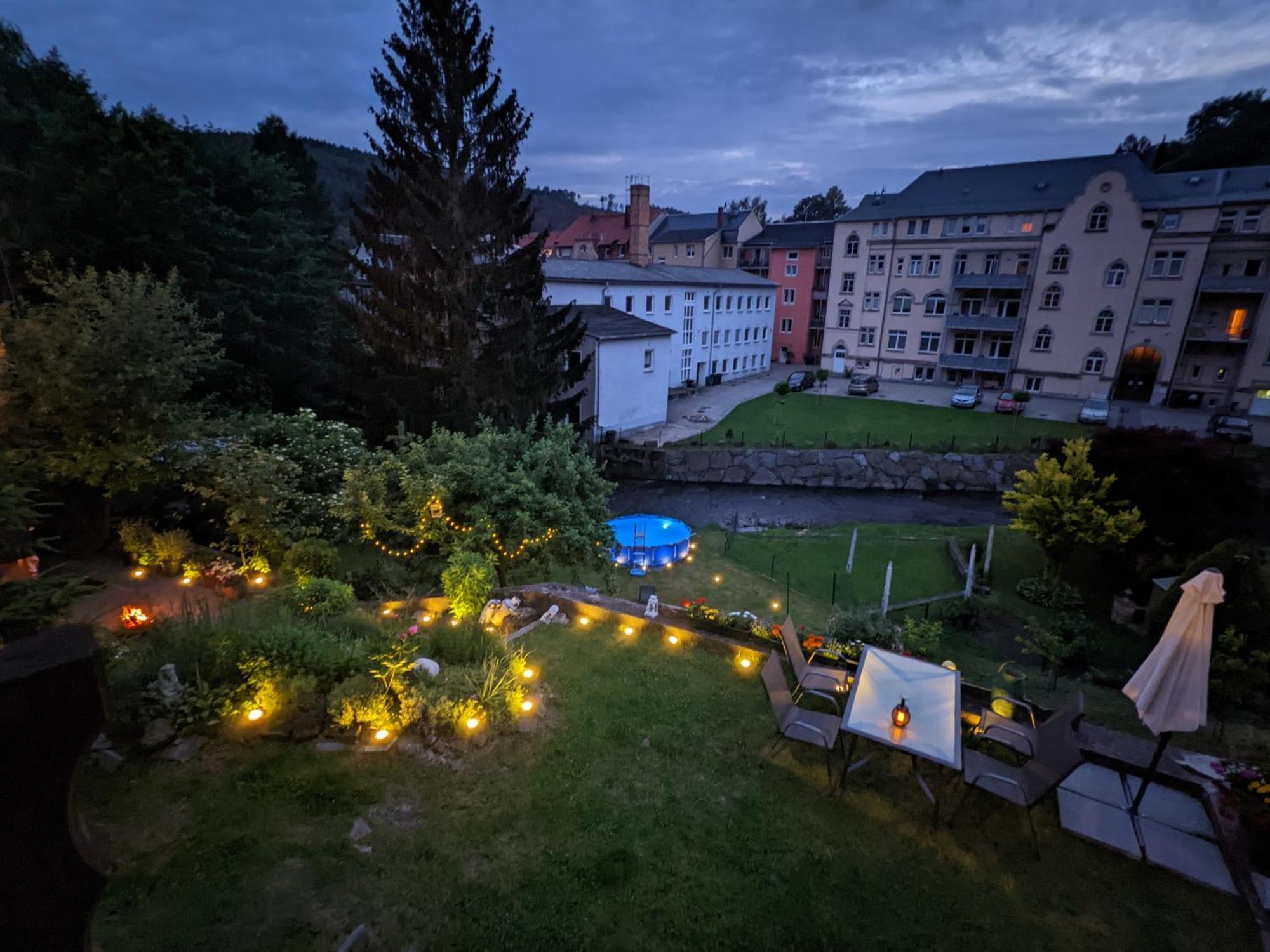 Uo2 - Urlaubsmagie - Garten, Whirlpool, Sauna Apartman Sebnitz Kültér fotó