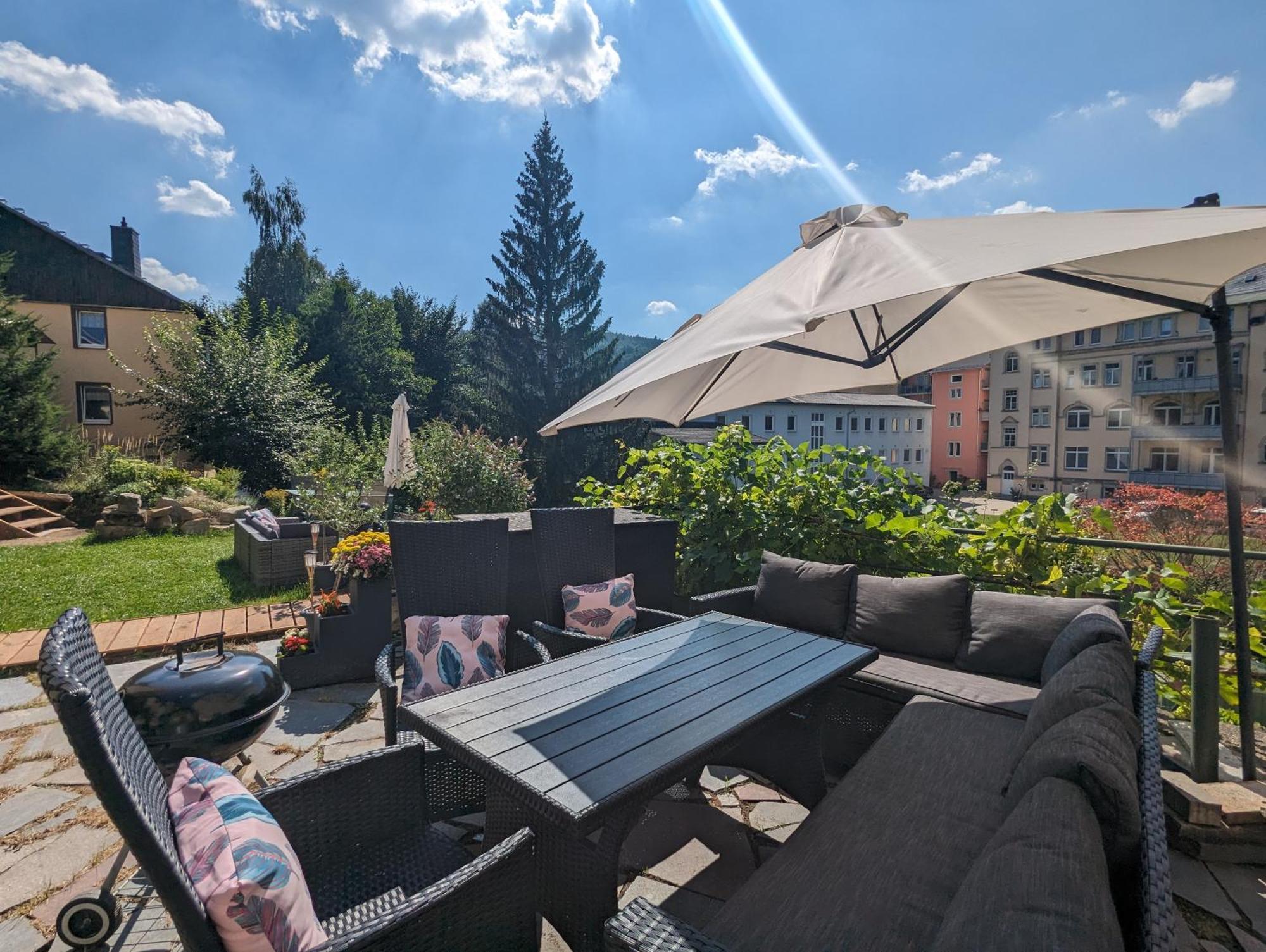 Uo2 - Urlaubsmagie - Garten, Whirlpool, Sauna Apartman Sebnitz Kültér fotó