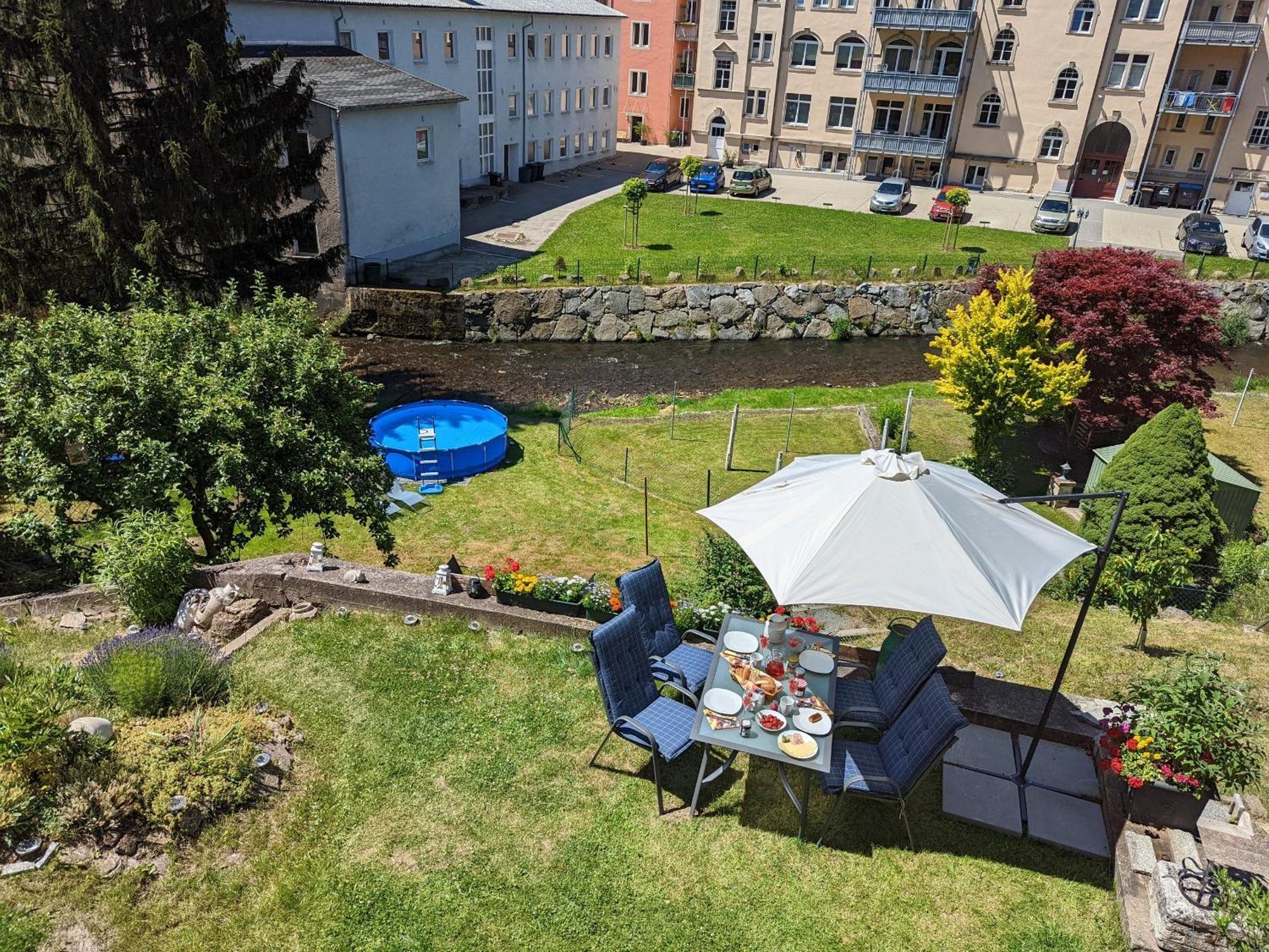 Uo2 - Urlaubsmagie - Garten, Whirlpool, Sauna Apartman Sebnitz Kültér fotó