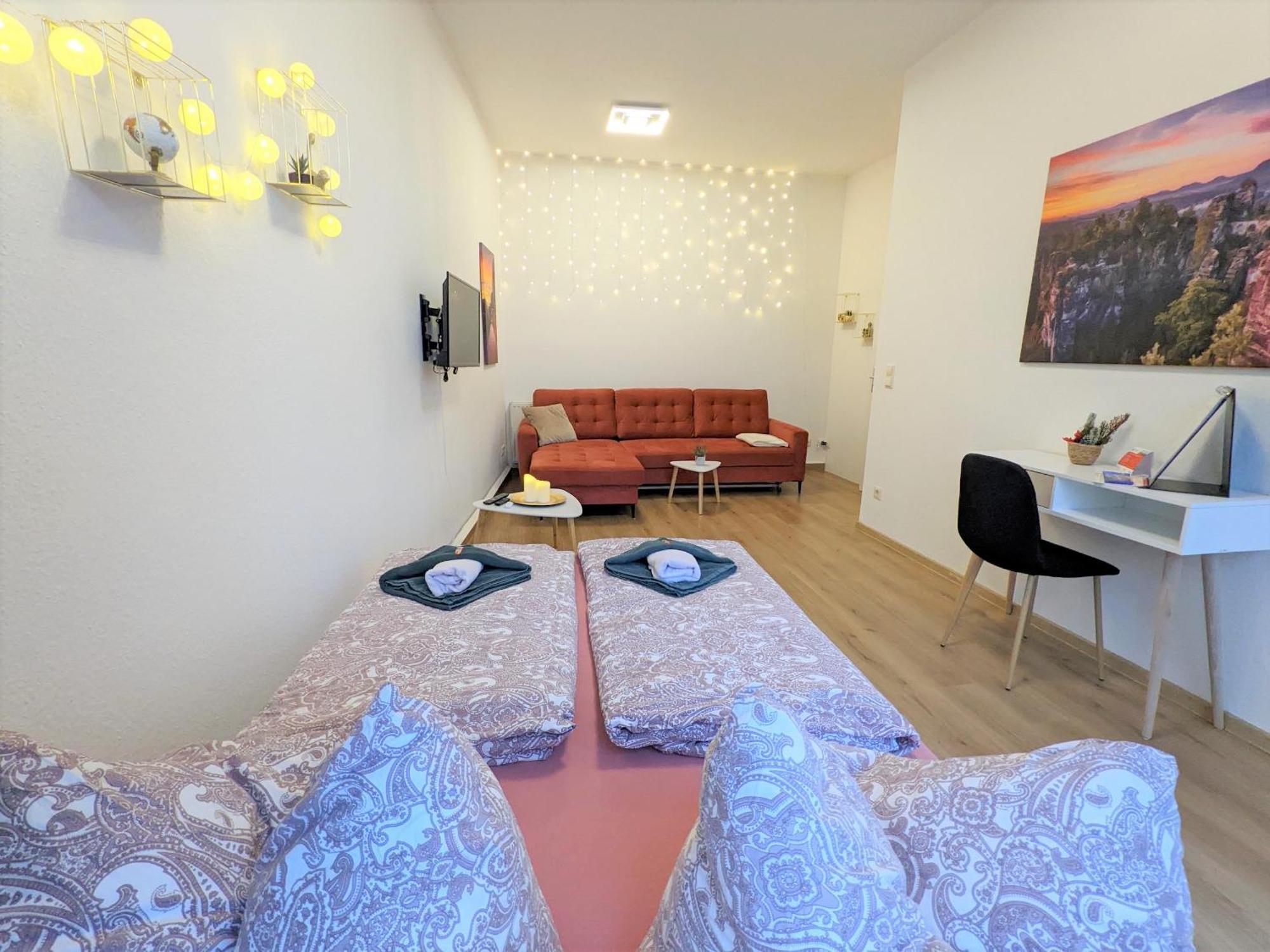 Uo2 - Urlaubsmagie - Garten, Whirlpool, Sauna Apartman Sebnitz Kültér fotó