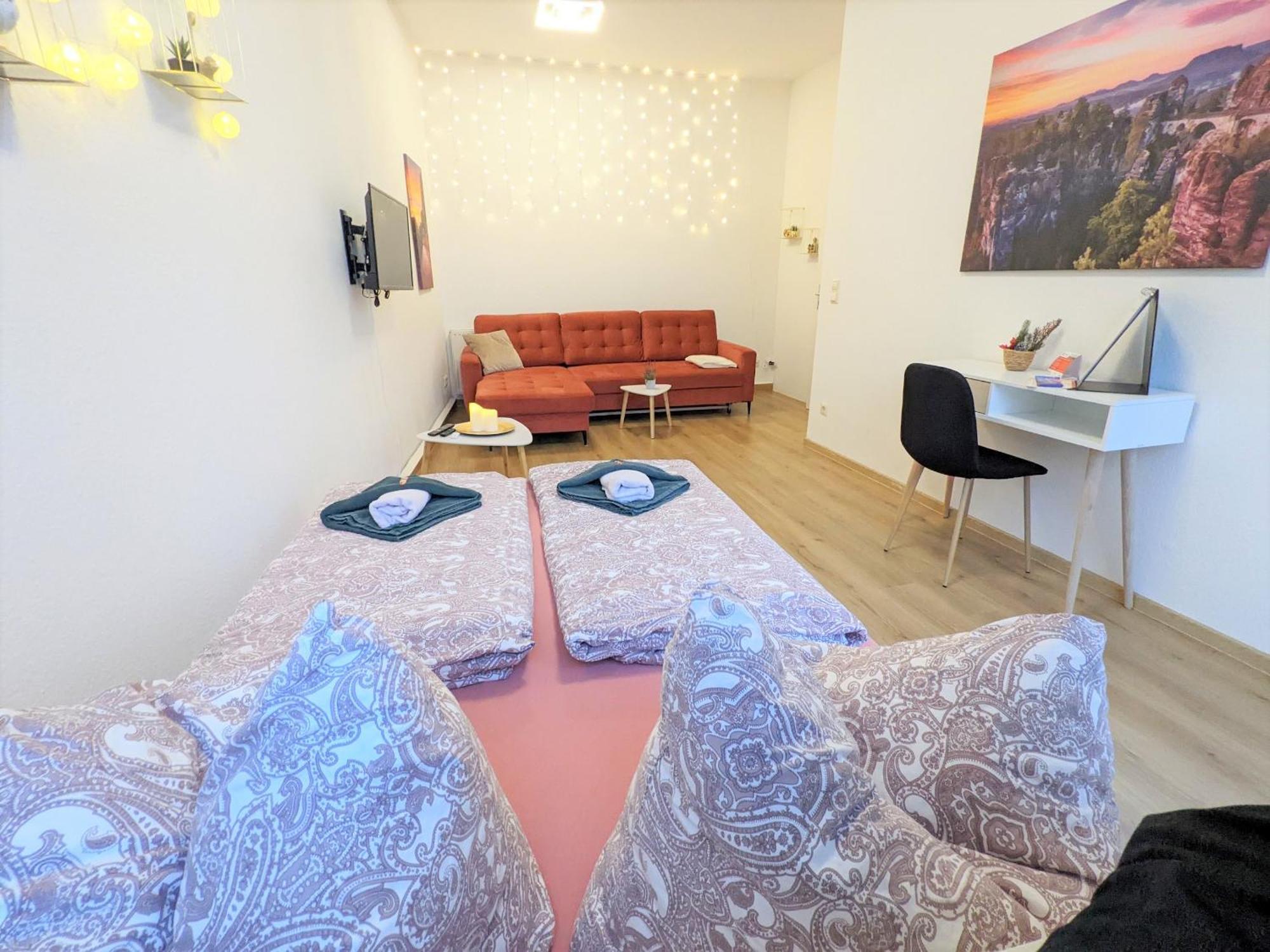 Uo2 - Urlaubsmagie - Garten, Whirlpool, Sauna Apartman Sebnitz Kültér fotó