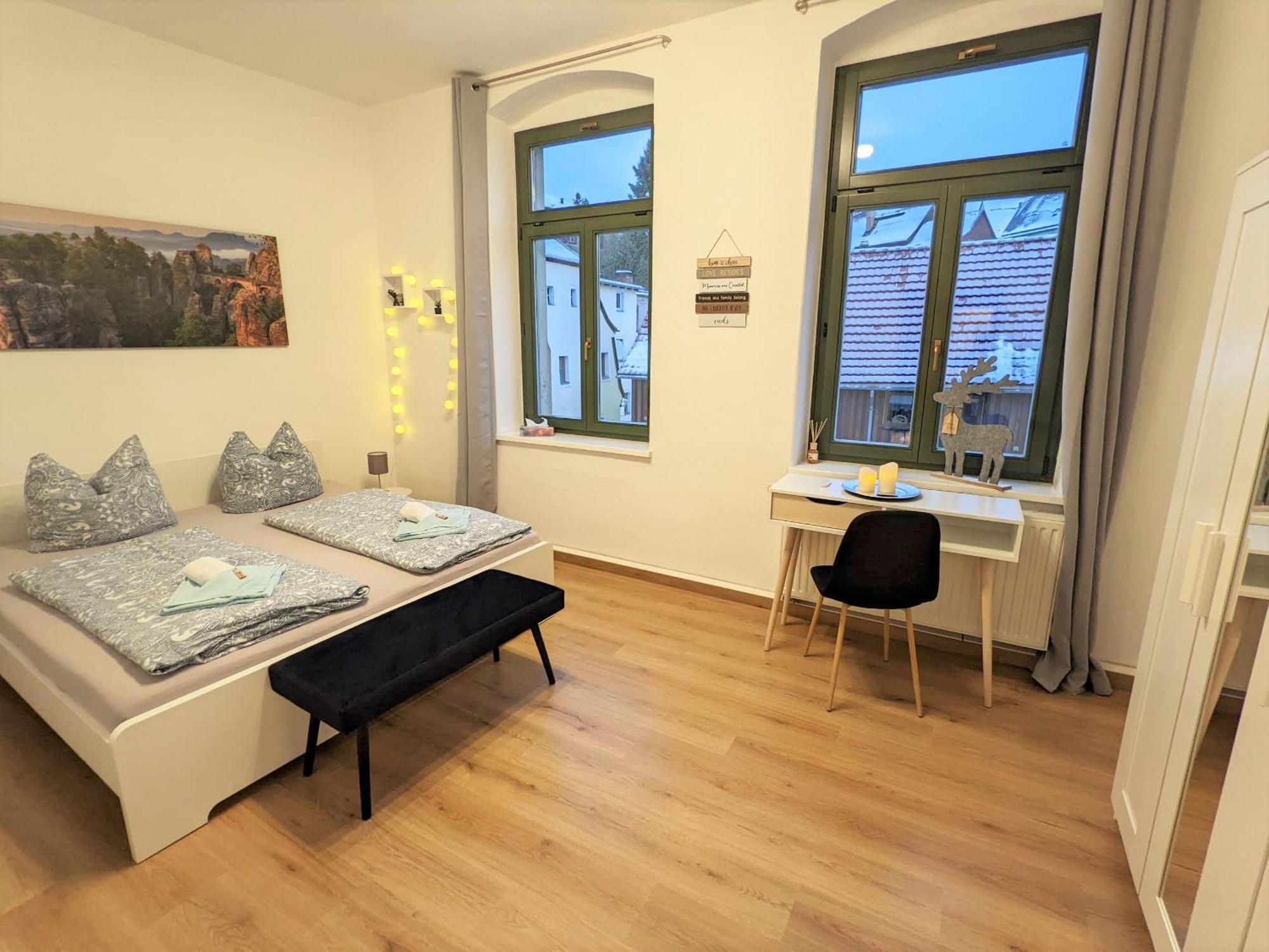Uo2 - Urlaubsmagie - Garten, Whirlpool, Sauna Apartman Sebnitz Kültér fotó